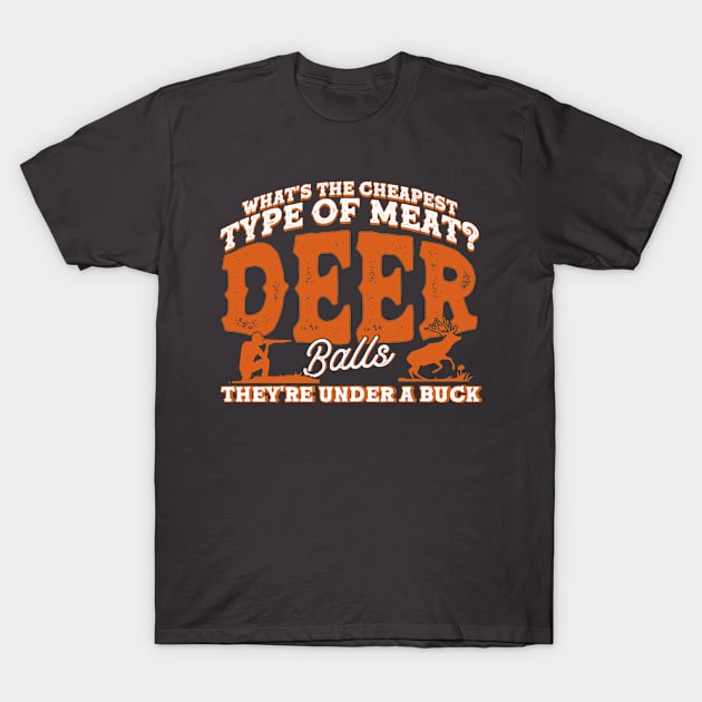 Trapper Hunting Shed Antler Shooting Hunter Deer Hunting T-Shirt by Toeffishirts